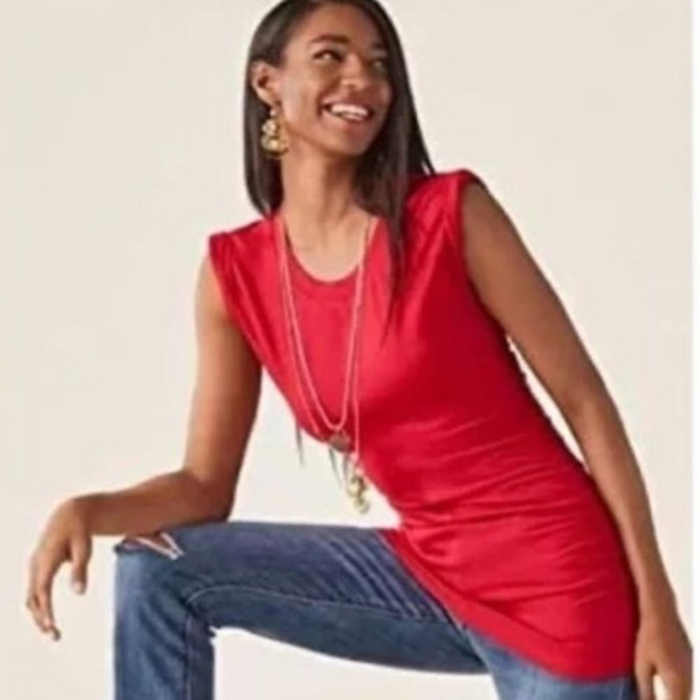 CAbi whistle tunic style #5616 womens size M